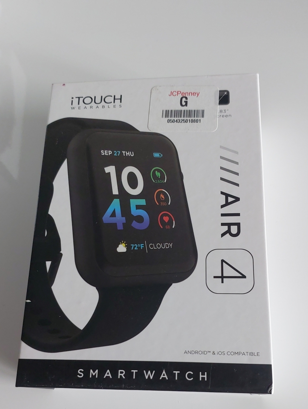 Air 4 Smartwatch - Black